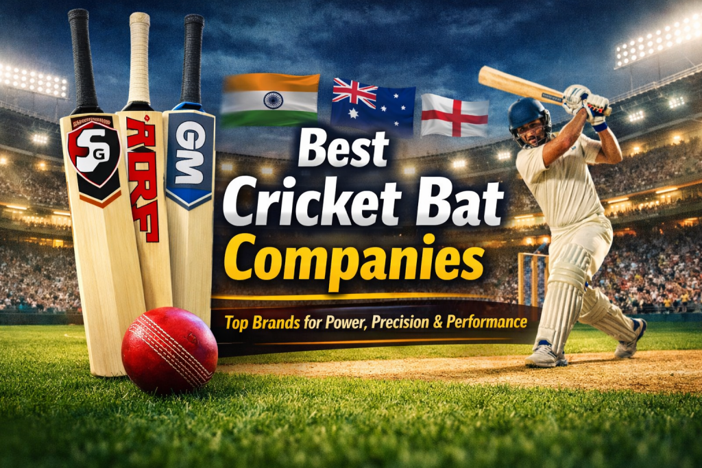 best cricket bat companies in india 